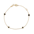 Small Black Trevol Bracelet