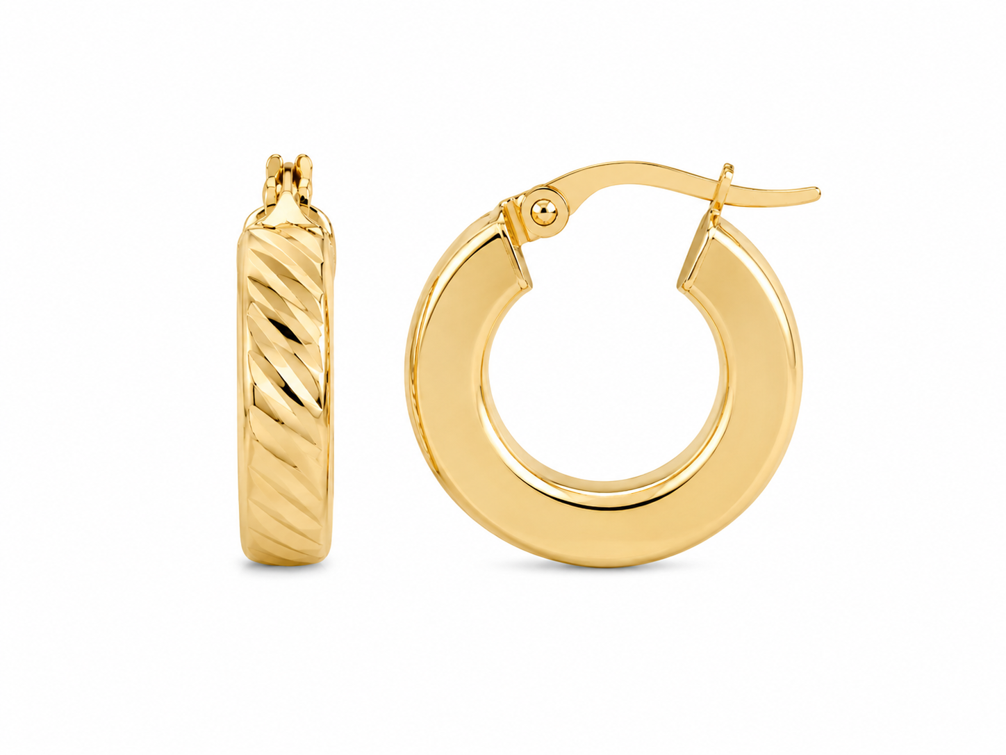 Fancy Hoops Earrings