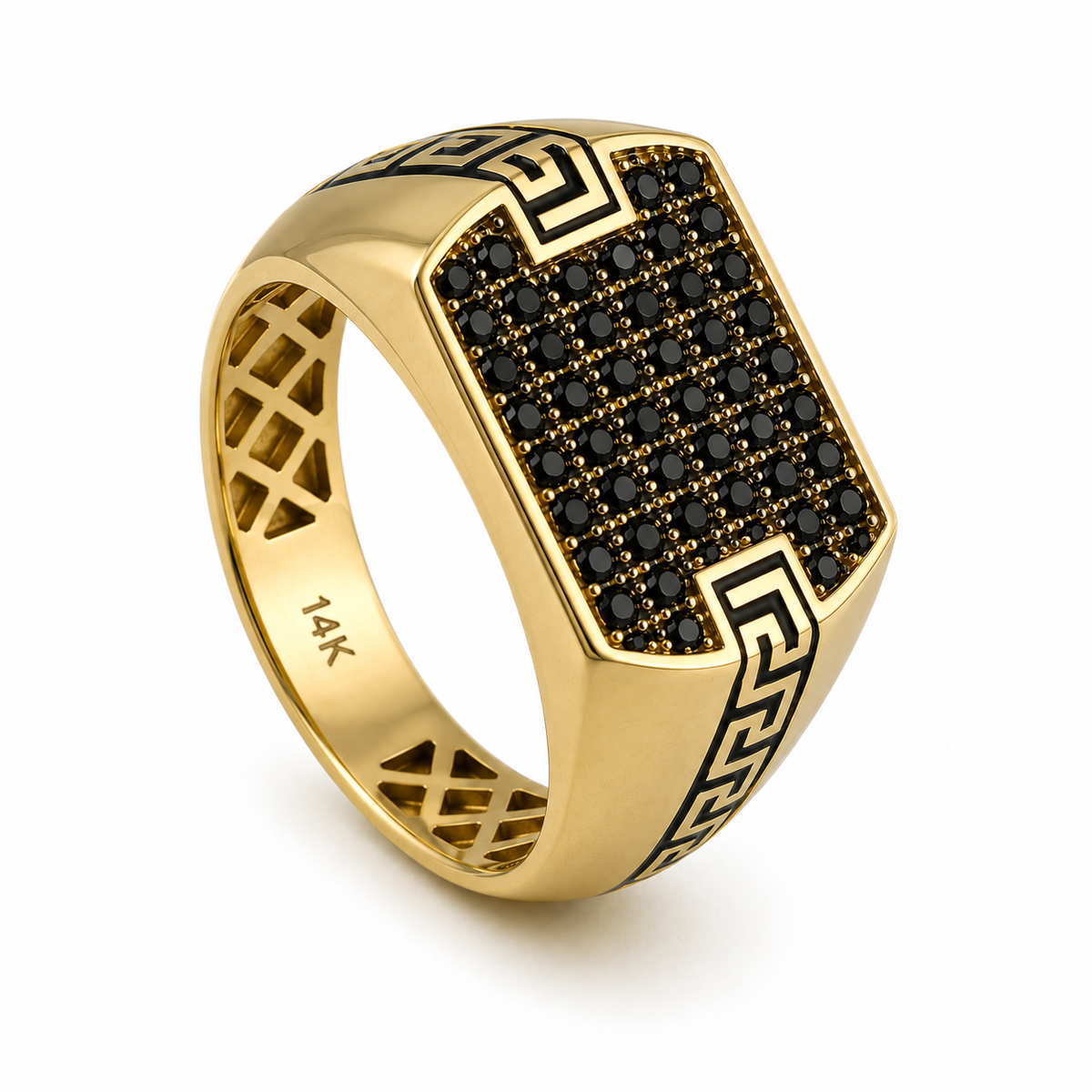 Black Zirconia Ring