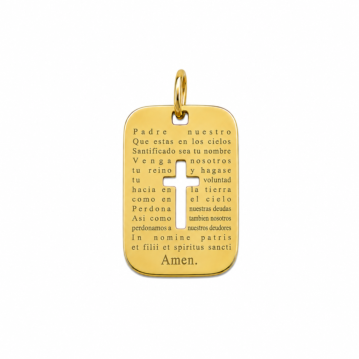 Cross Tag Pendant