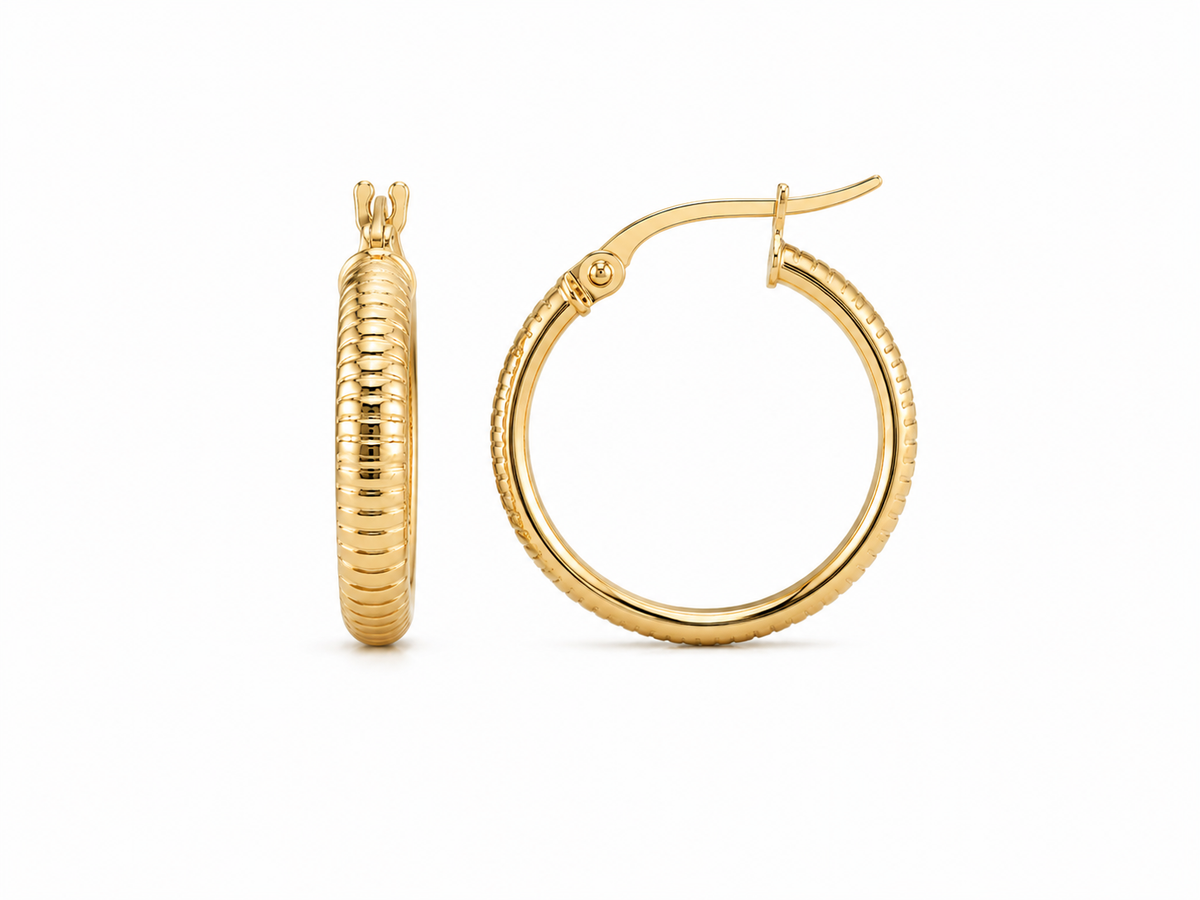 Fancy Hoops Earrings