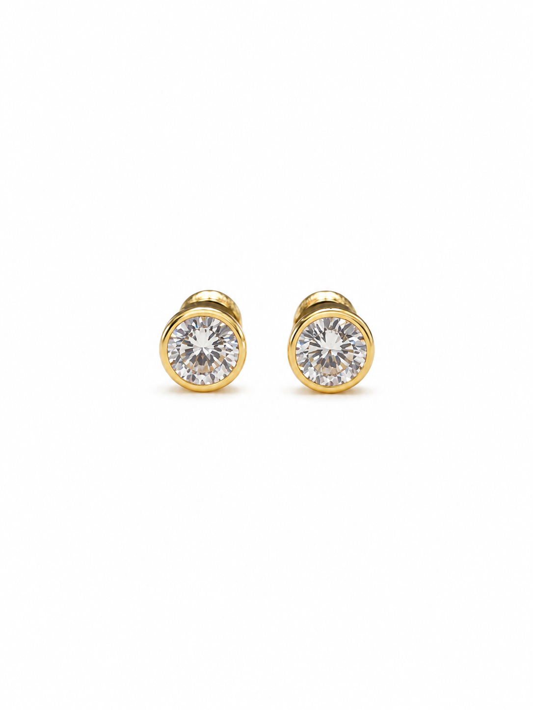 Pendiente Cuadrado con Zirconia