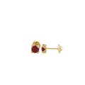 Ruby Stud Earrings