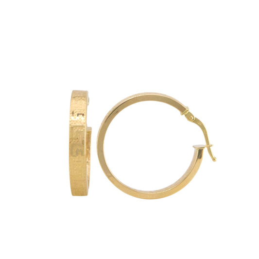 Fancy Hoops Earrings