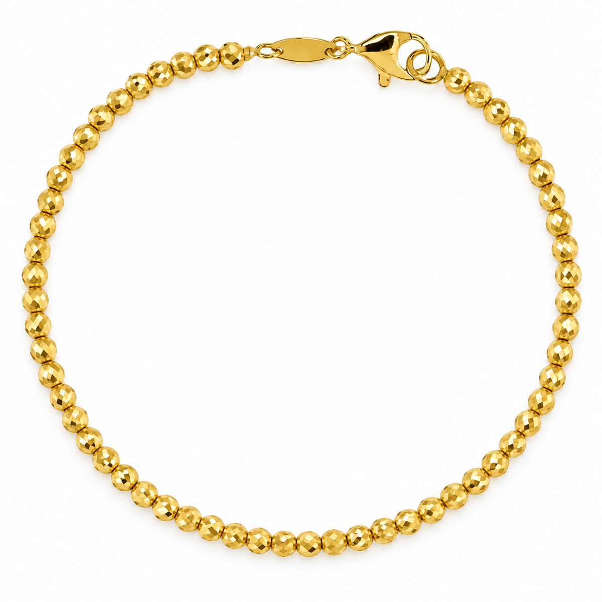 Diamond Cut Balls Women’s Bracelets