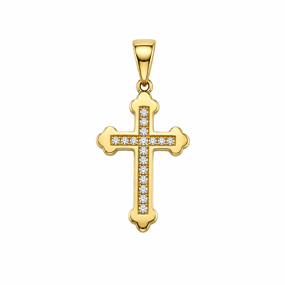 Zirconia Cross Pendant