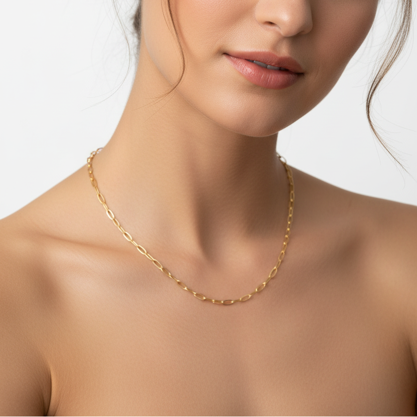 Paper Clip Necklace
