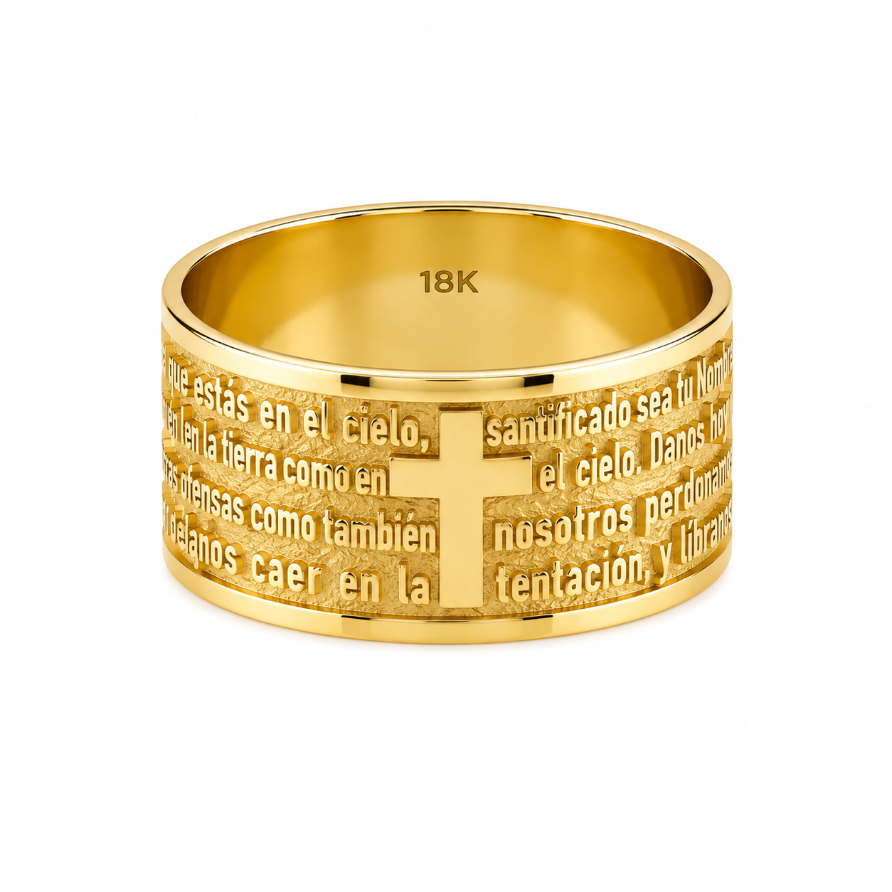 Padre Nuestro Cross Ring
