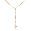 Rosary 14K Size 18 In x 3mm Weight 7.6G
