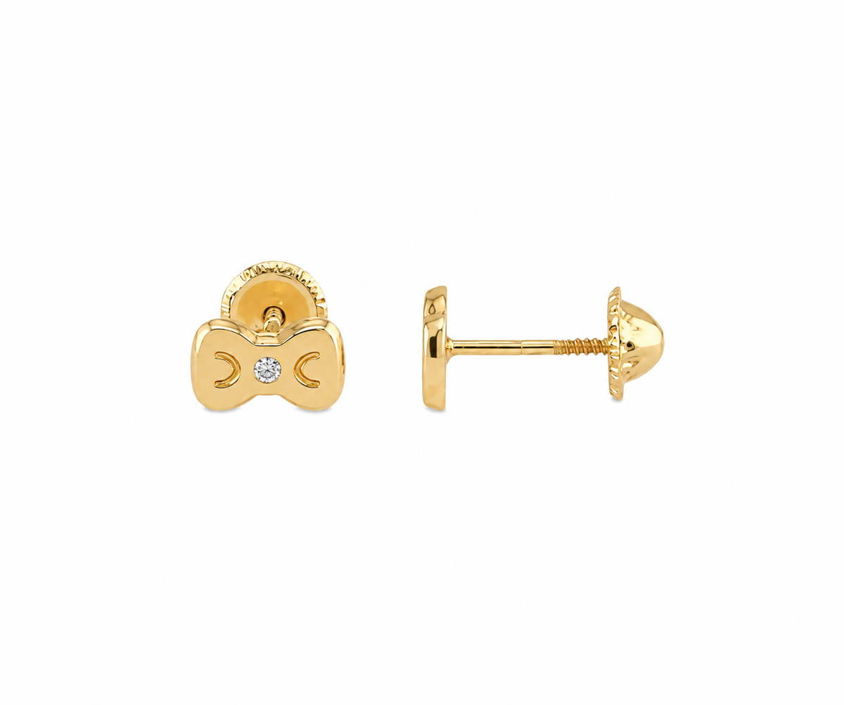 Bow Stud Earrings