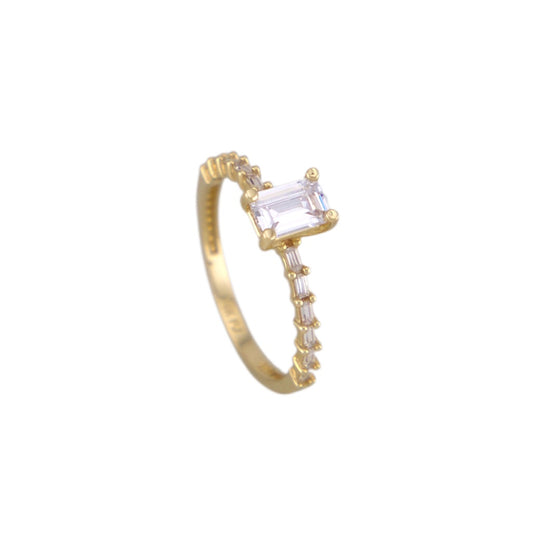 Fancy Solitaire Ring