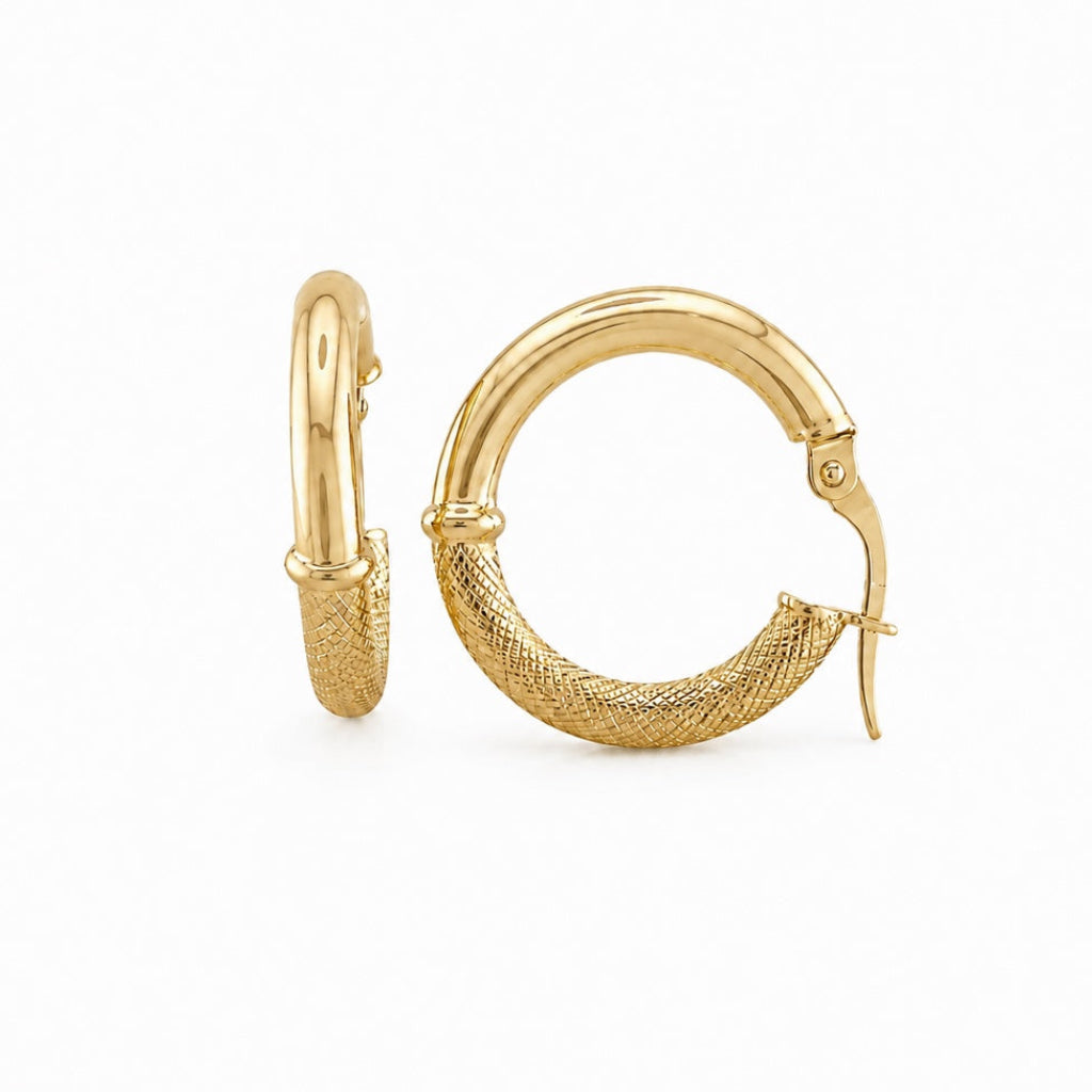 Fancy Hoops Earrings