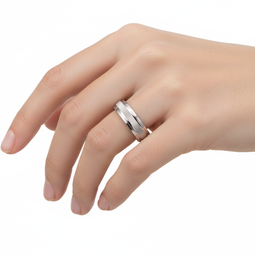 White Wedding Band