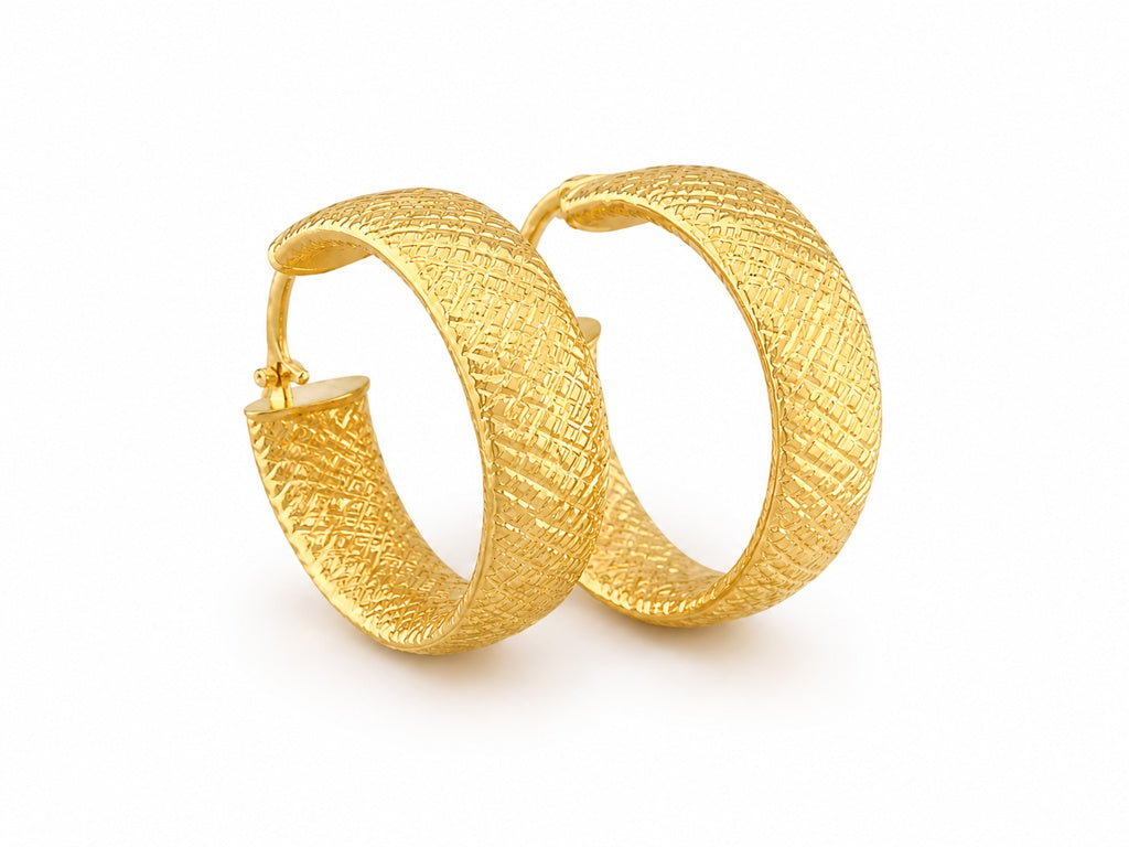 Fancy Hoops Earrings