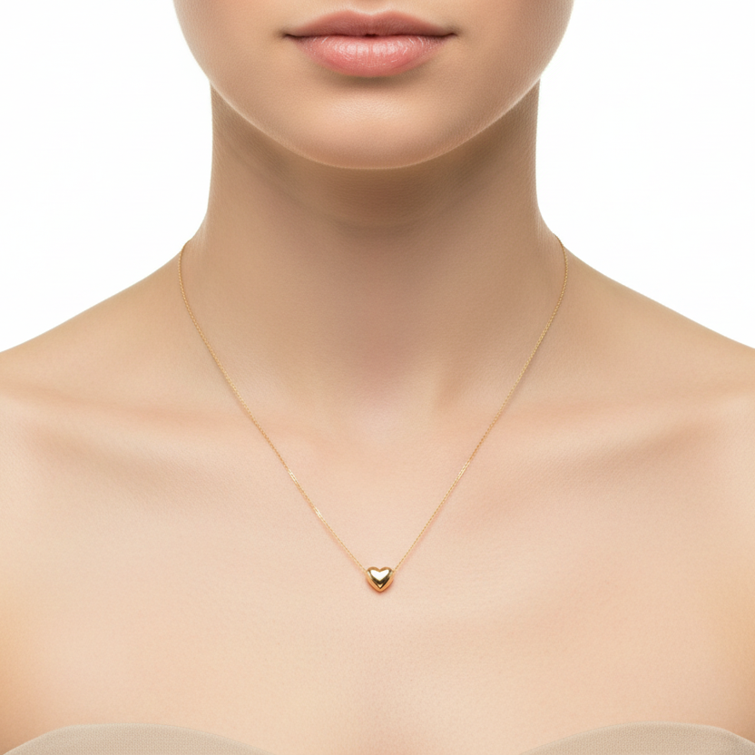 Single Heart Necklace