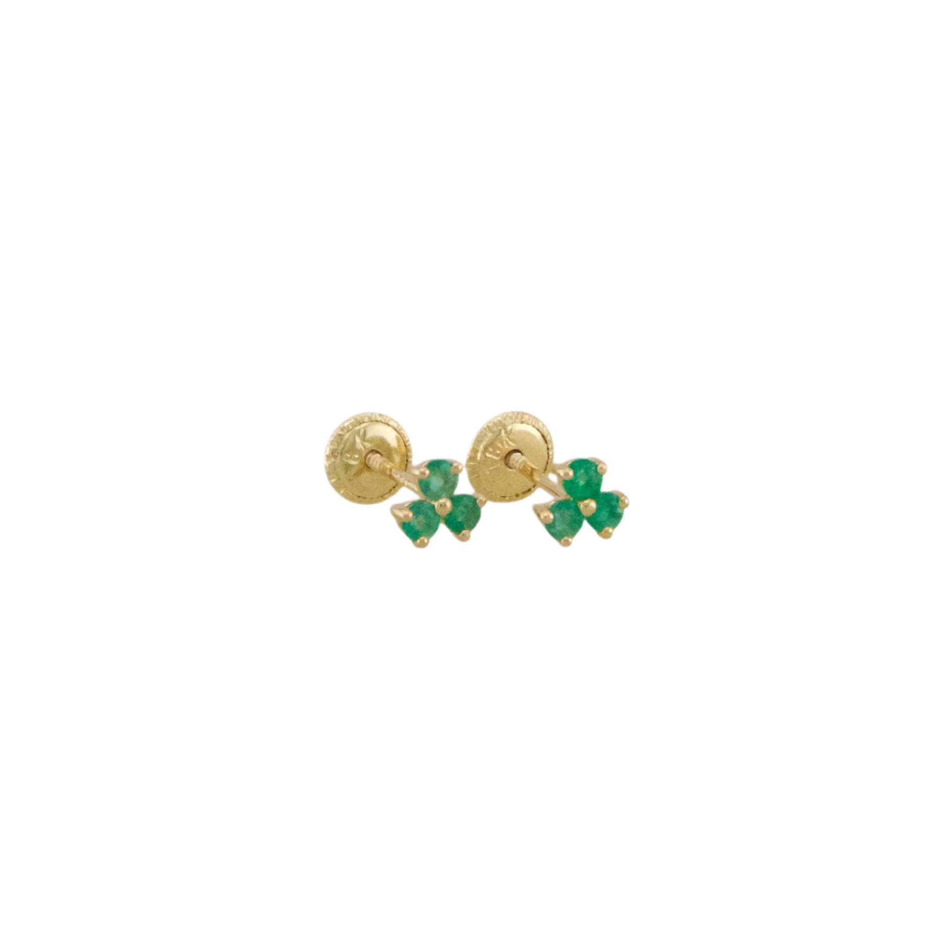 Emerald Stud Earring