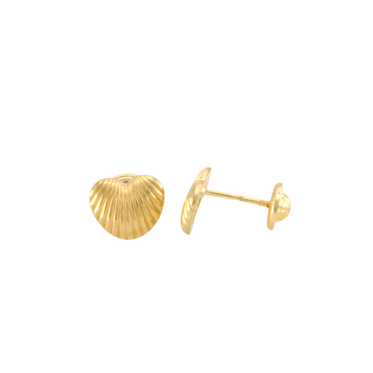 Fancy Heart Stud Earrings