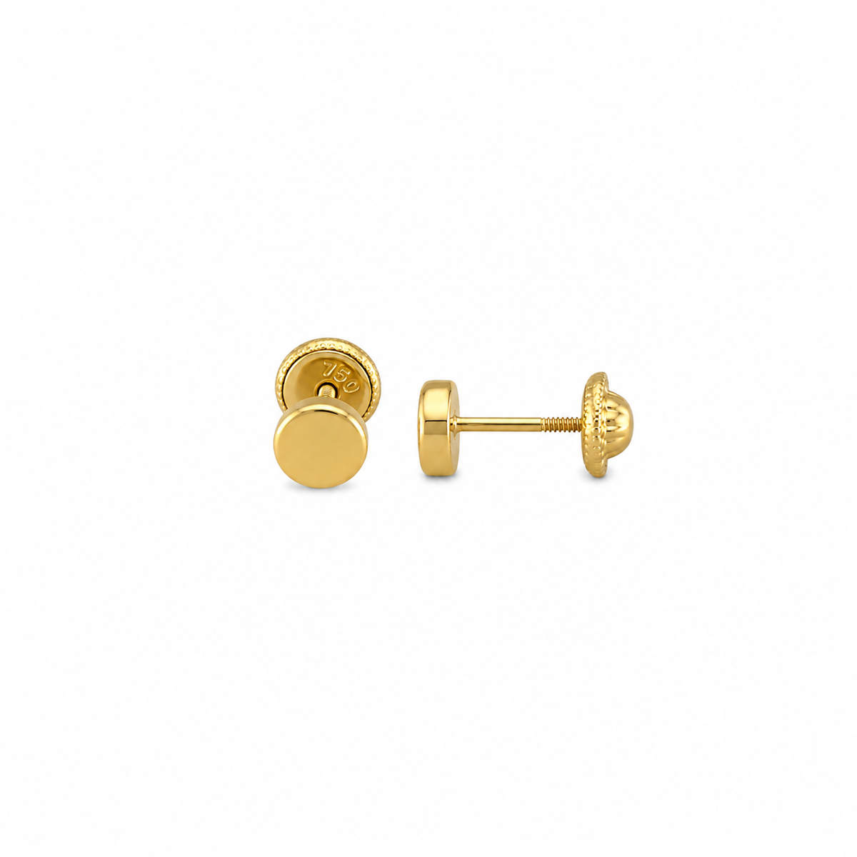 Plain Stud Earrings