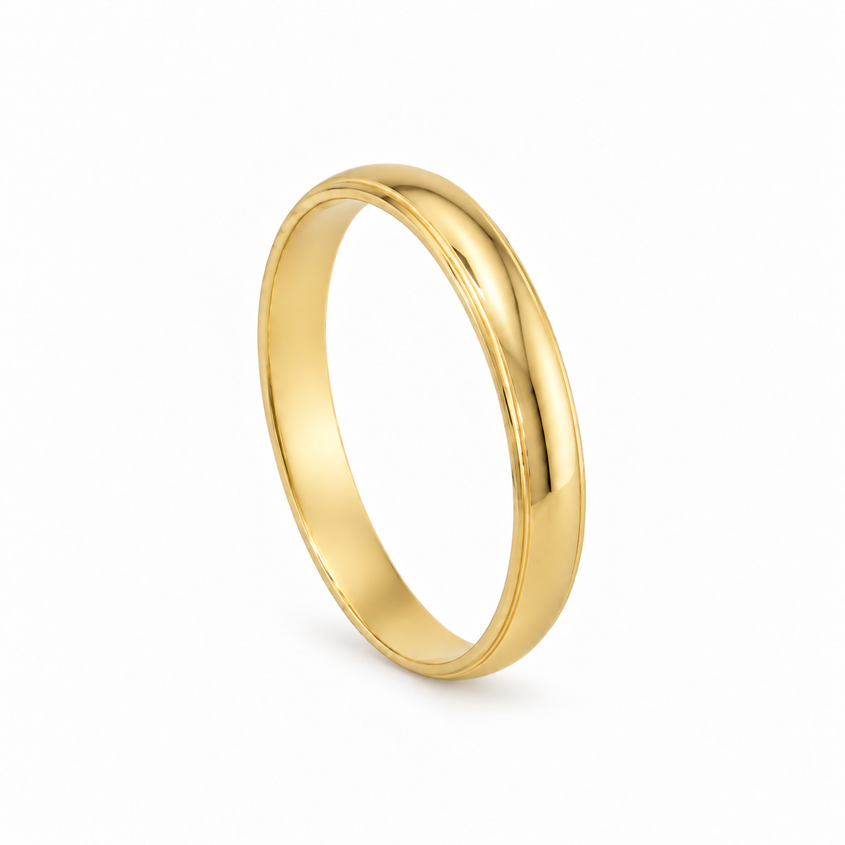 Plain Wedding Band 18k