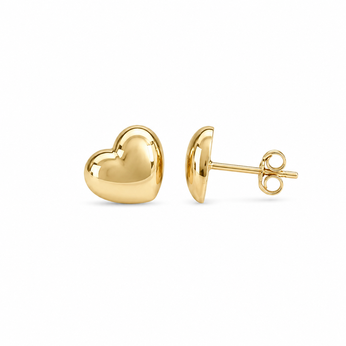 Heart Stud Earrings