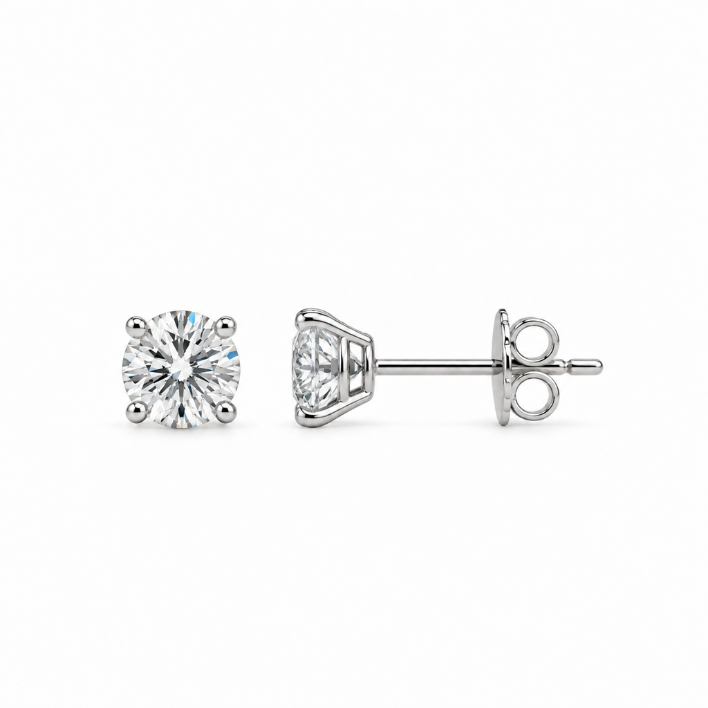 Diamond Stud Earrings