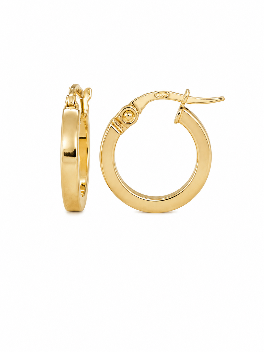 Plain Hoops Earrings