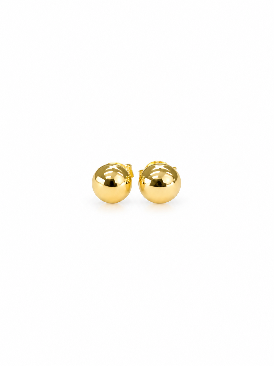 Half Balls Stud Earrings