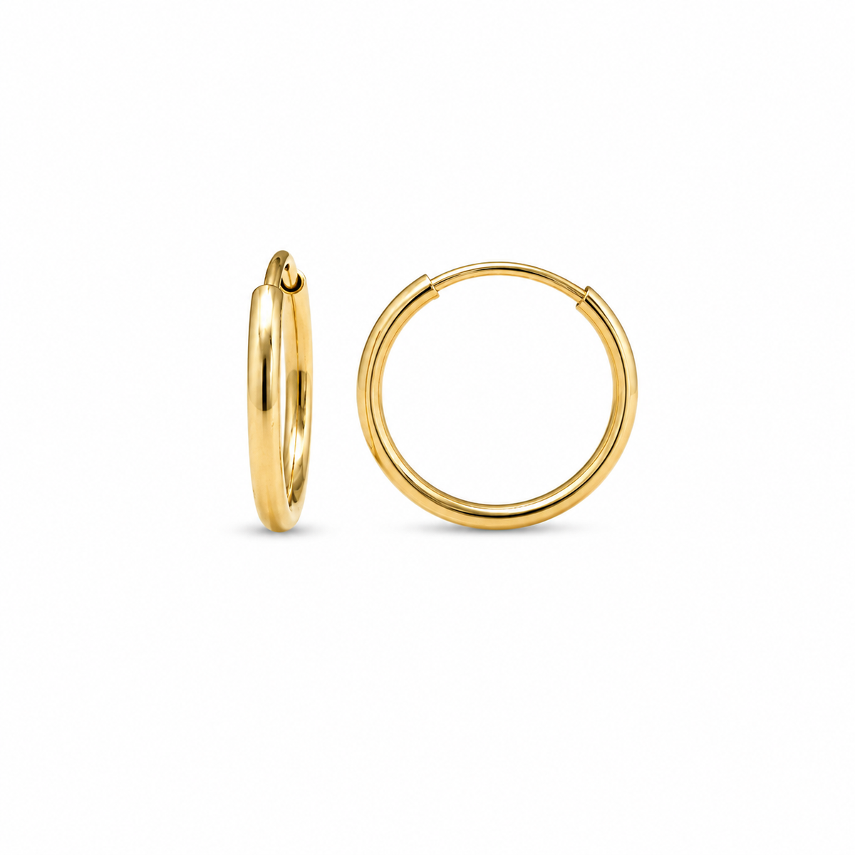 Plain Hoops Earrings