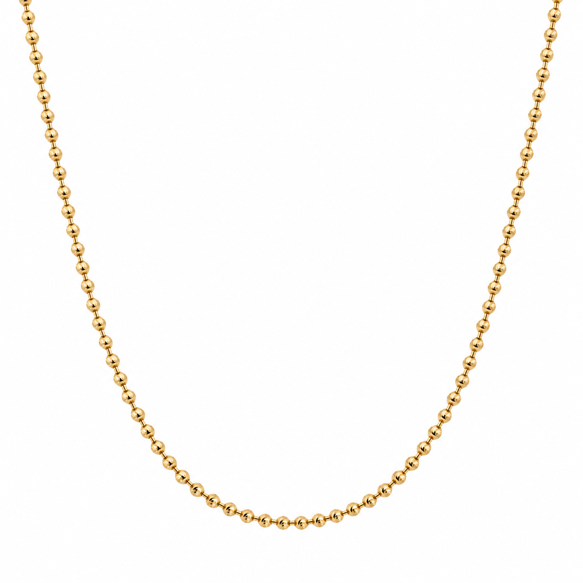 Balls Link Chain 18k