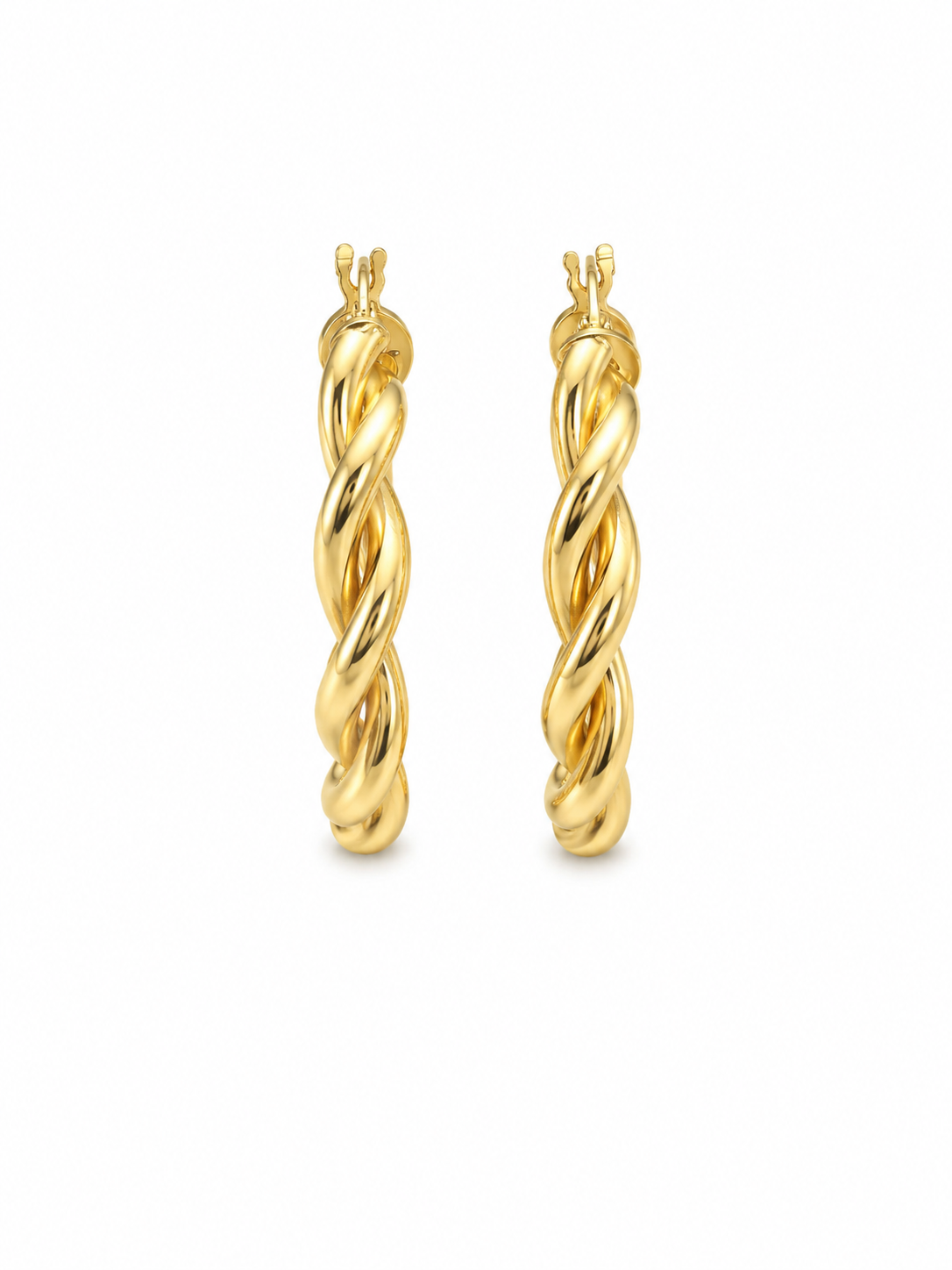 Twisted Hoops Earrings