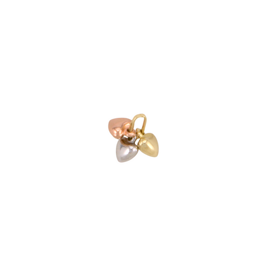 Three Colors Heart Pendant