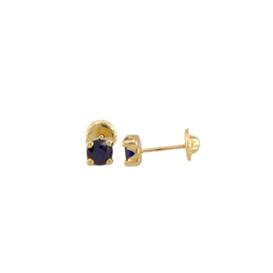 Sapphire Stud Earrings