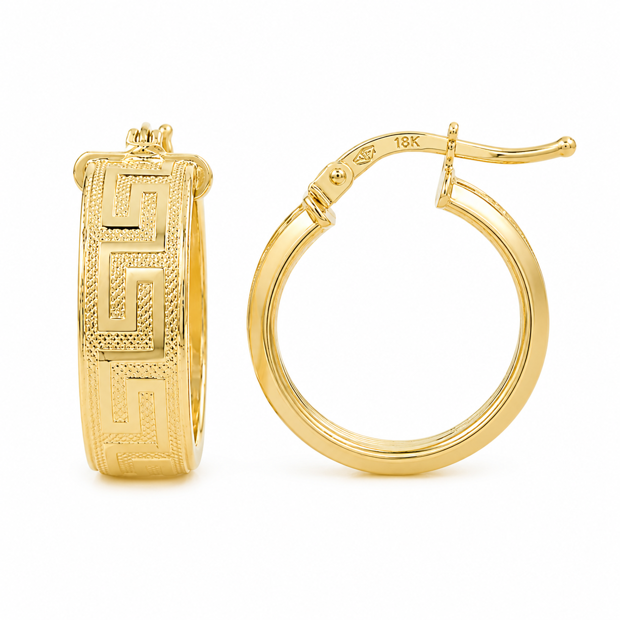Fancy Hoops Earrings