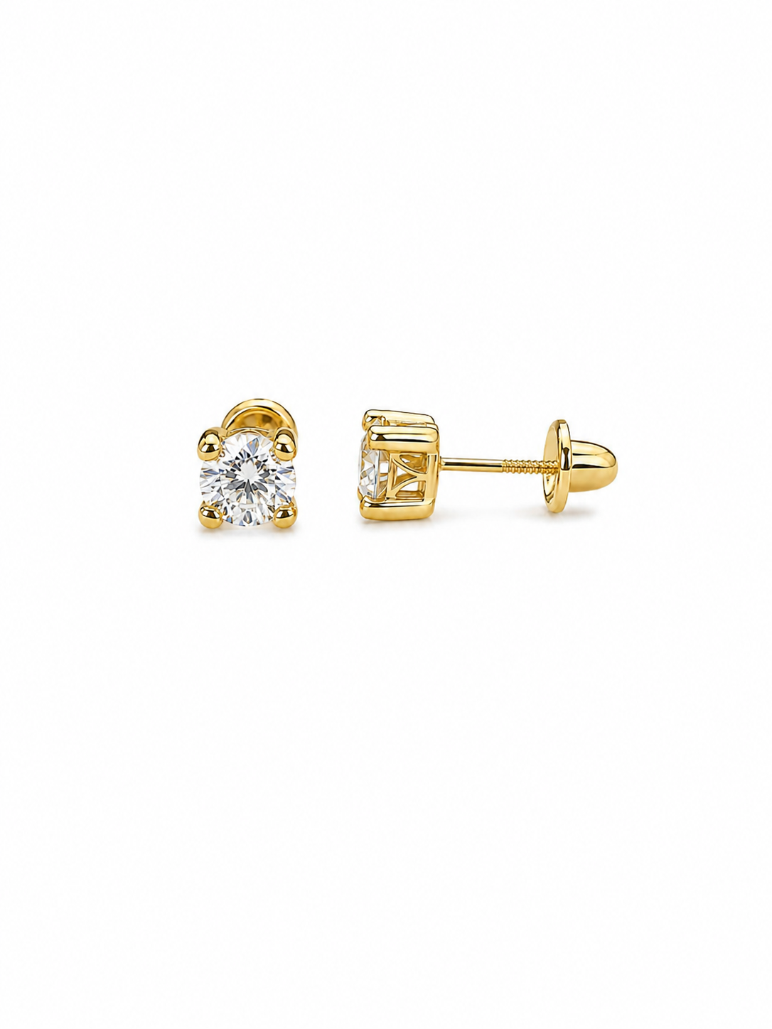 Point Of Light Stud Earrings
