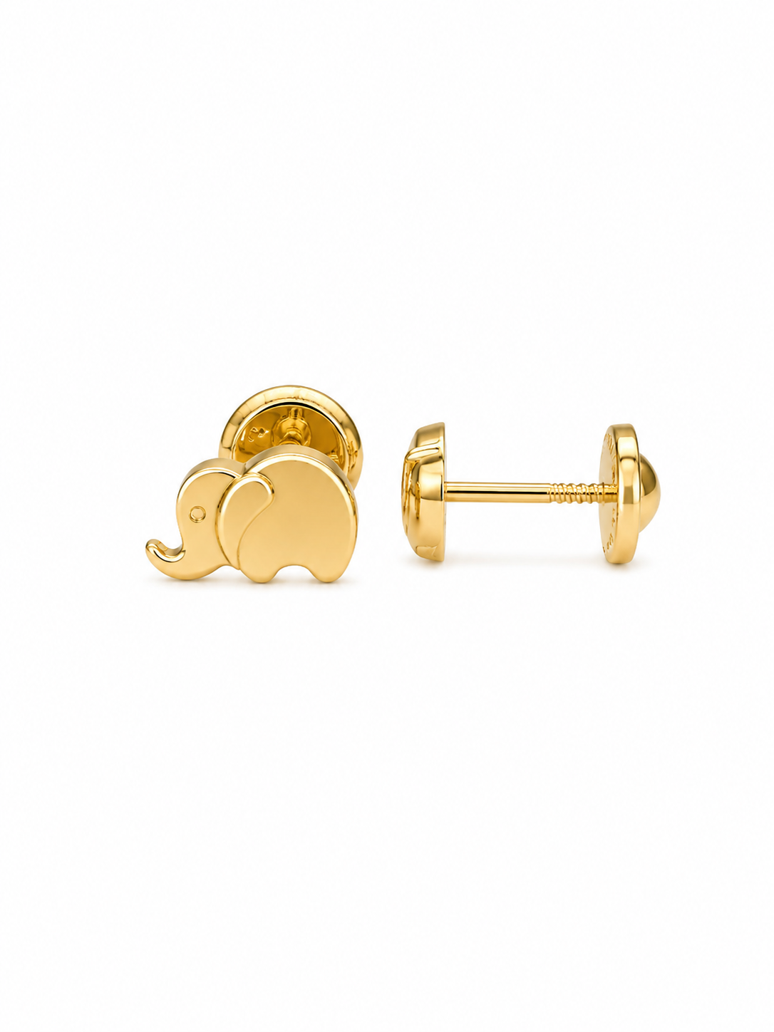 Elephant Stud Earrings
