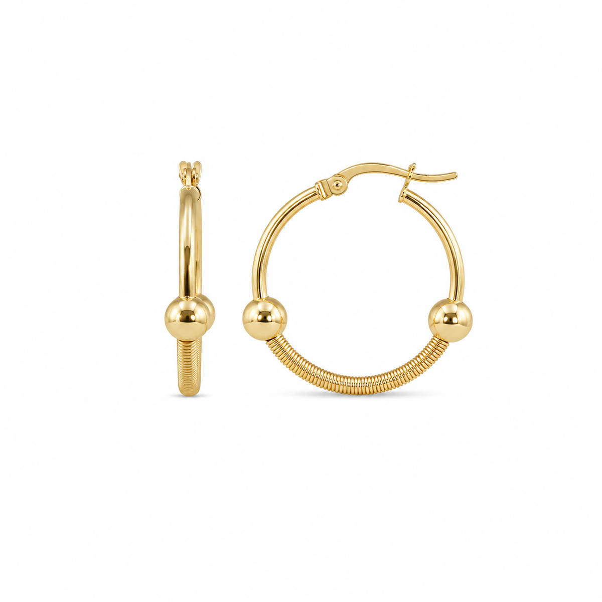 Fancy Hoops Earrings
