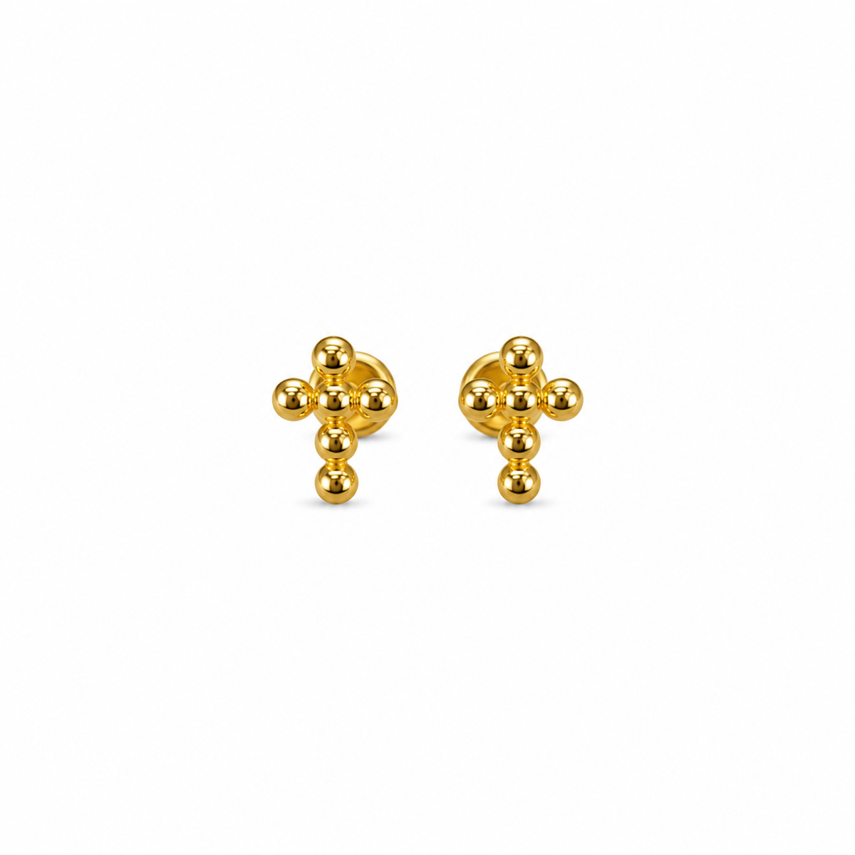 Cross Stud Earrings