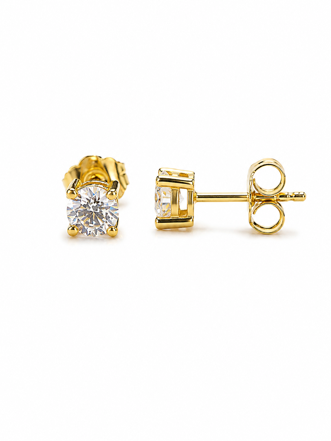 Lab Diamond Stud Earrings