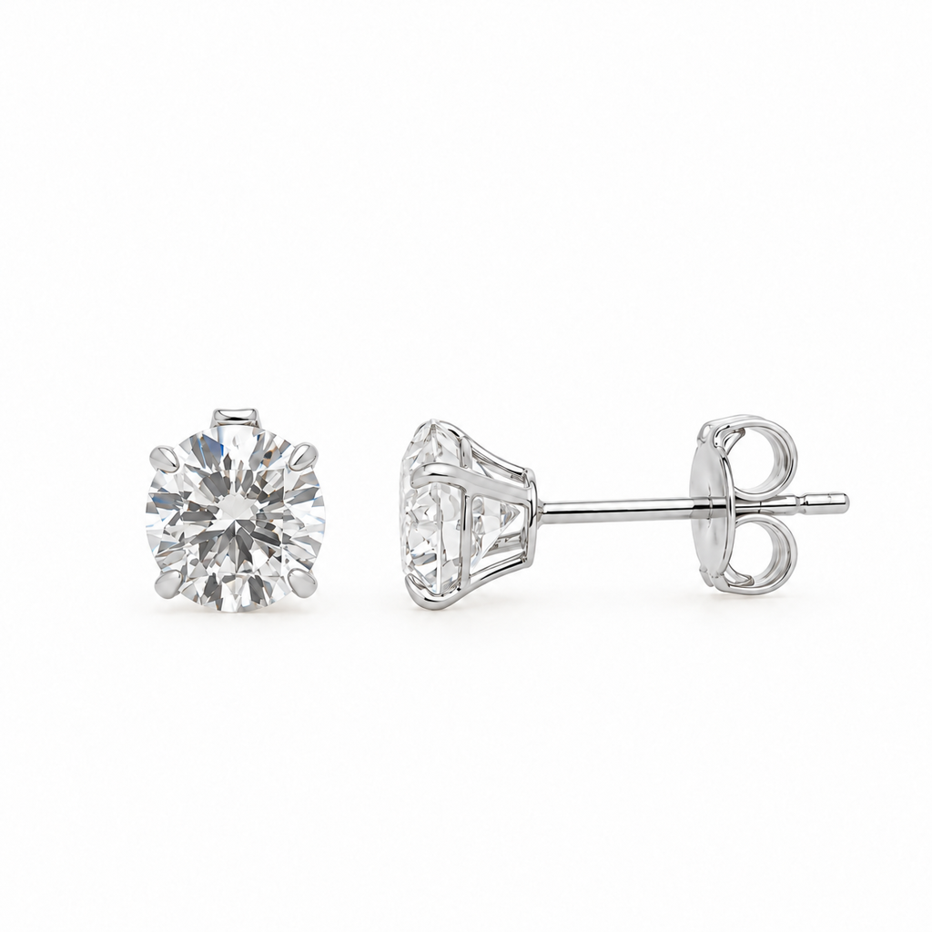 Diamond Stud Earrings