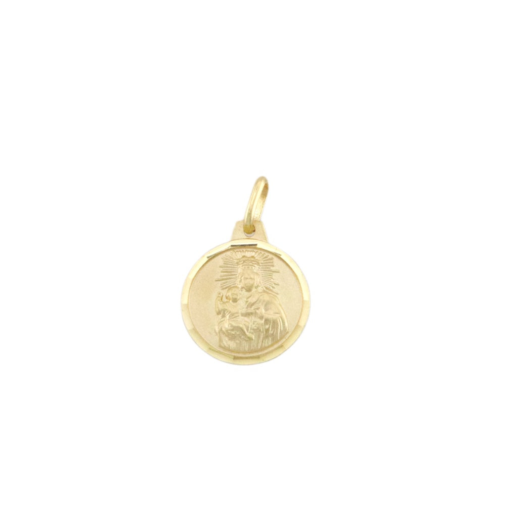 Solid Coromoto & Jesus Pendant