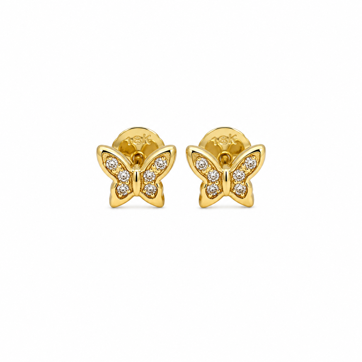 Butterfly Stud Earrings