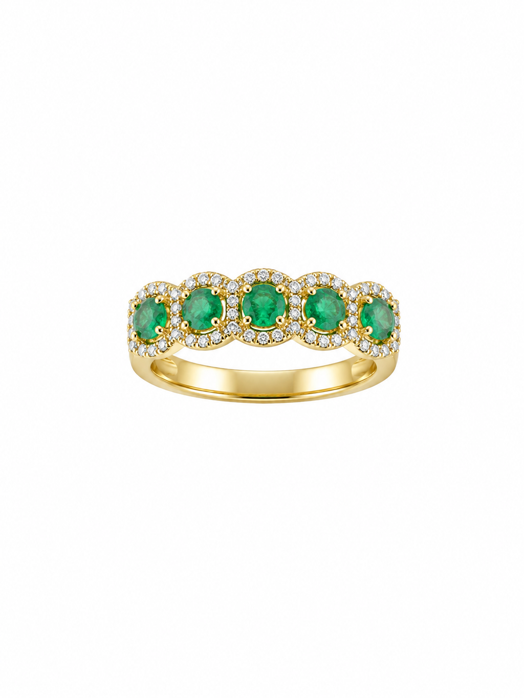 Emerald & Diamond Ring