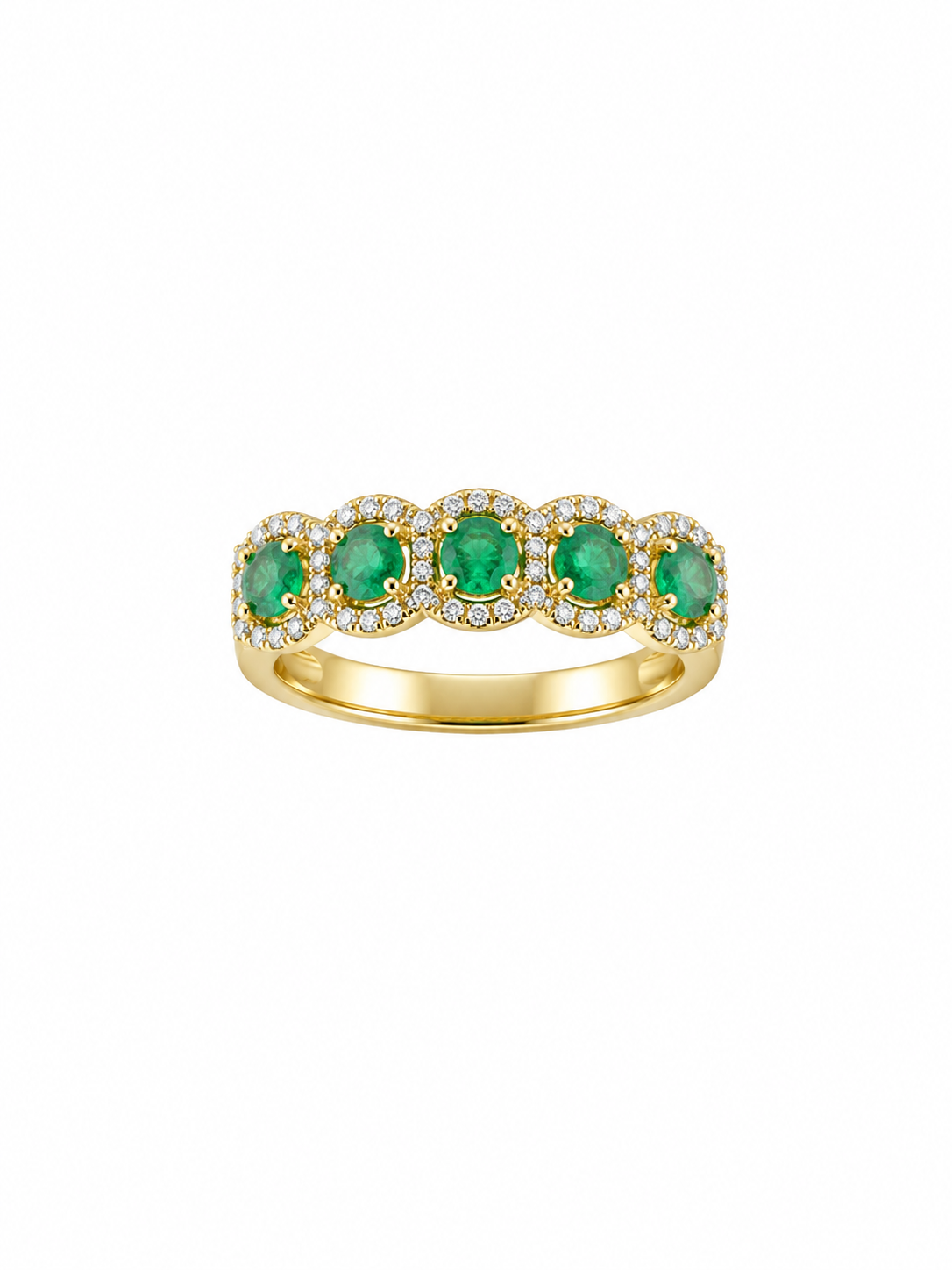 Emerald & Diamond Ring