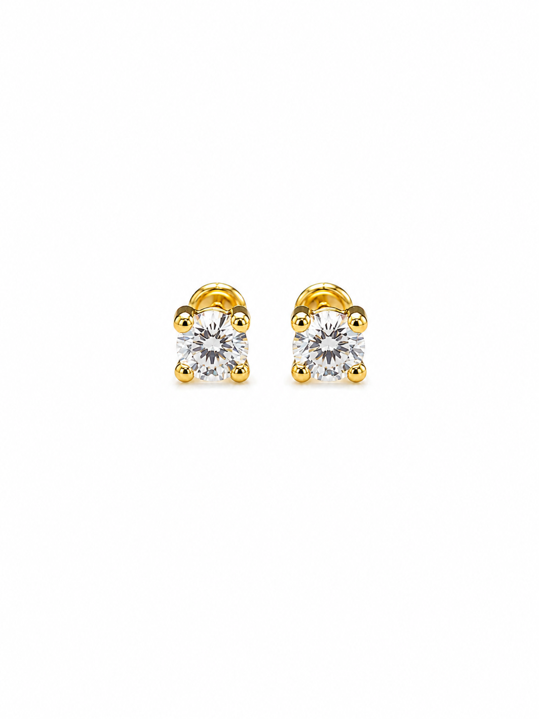 Point Of Light Stud Earrings