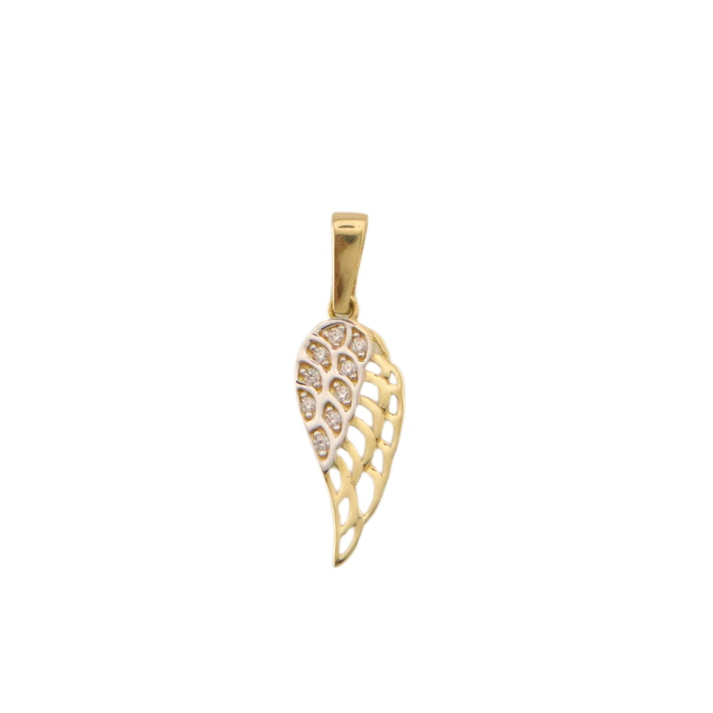 Zirconia Wing Pendant