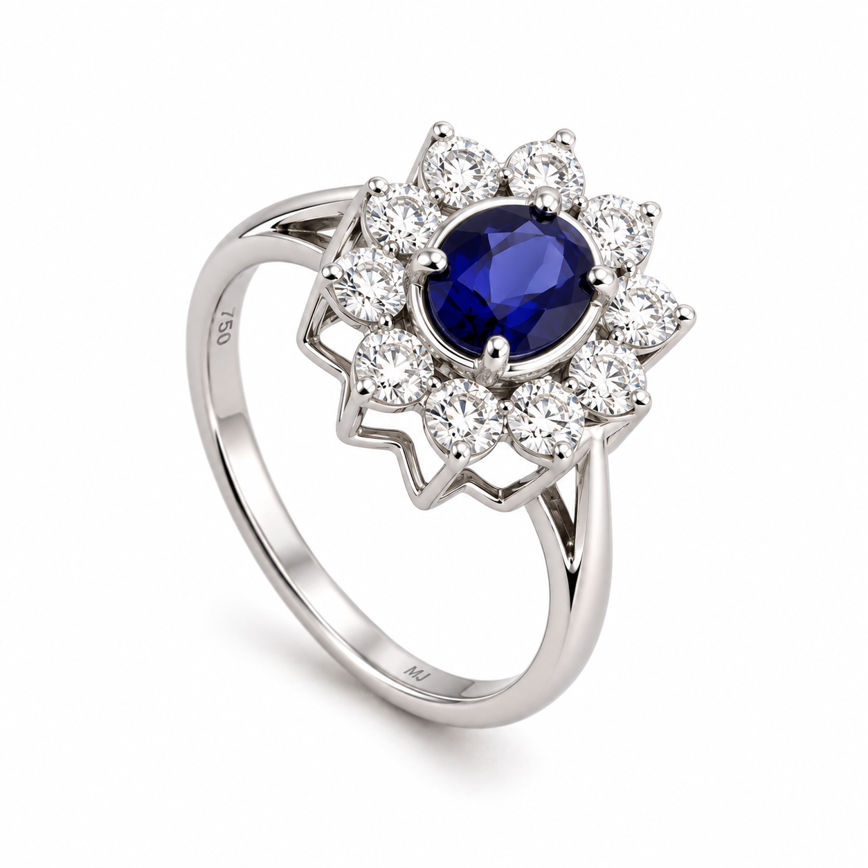 Diamond & Sapphire Ring