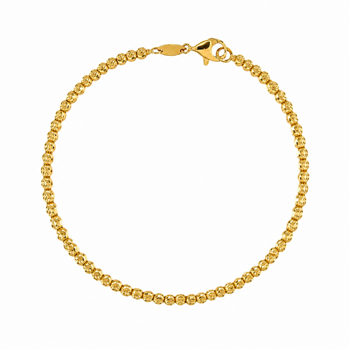 Diamond Cut Balls Women’s Bracelets