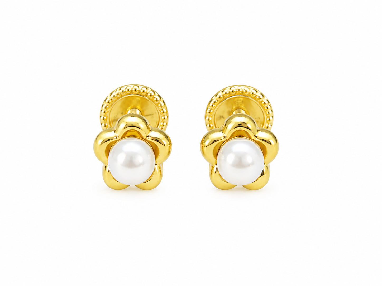 Pearl Stud Earrings