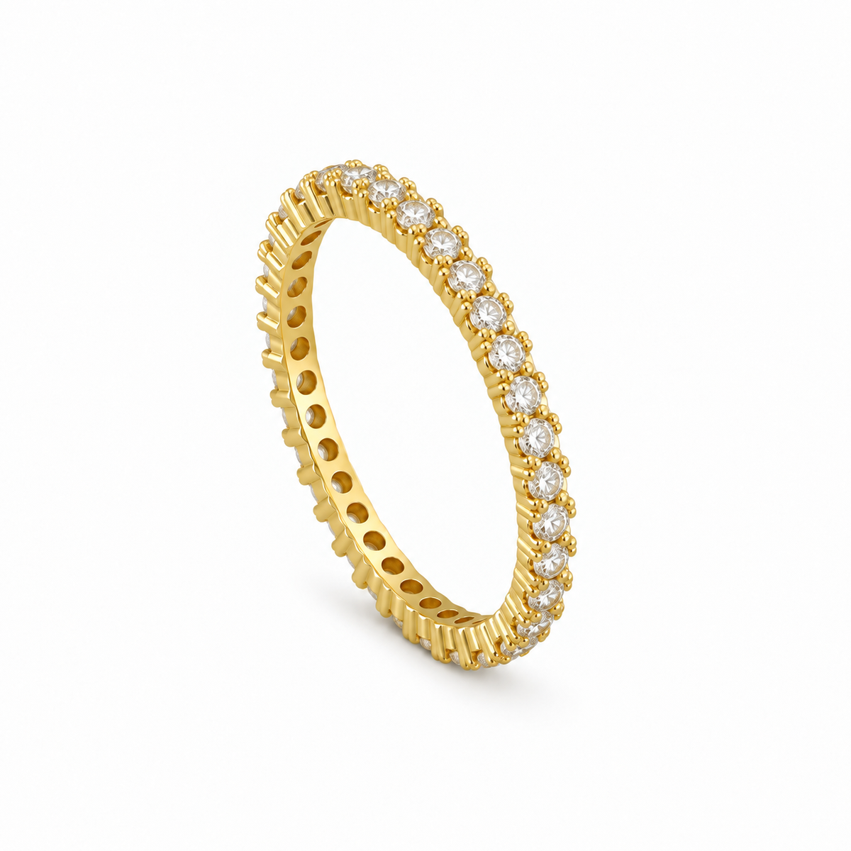 Zirconia Band 18k