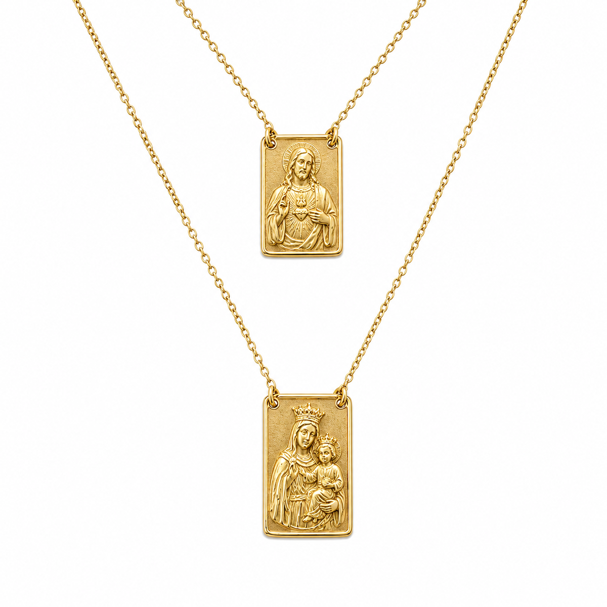 Escapulario necklace
